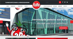 Desktop Screenshot of karobv.nl